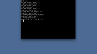 Section 3 1 Splitting Ruby