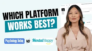 MentalHappy vs Psychology Today Best Platform for Therapists