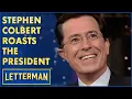 Download Lagu Stephen Colbert neemt de president in de maling | David Letterman