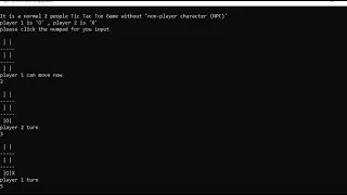 Simple Tic Tac Toe In PYTHON With Source Code Source Code Projects