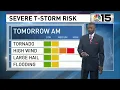Severe weather forecast on April 9 2021