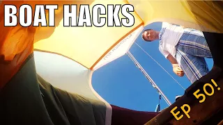 Boat Hacks: Simple Liveaboard and Cruising Strategies! | Sailing Wisdom Ep 50