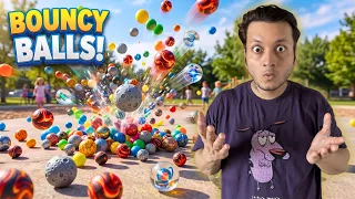 Ball Stories | Episode 3: BOUNCY BALLS AND BOUNCE TEST⚾🔎 #collection #unboxing