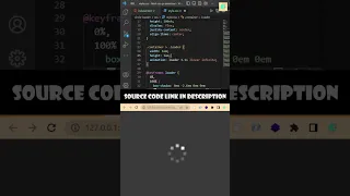 Sample loader with CSS HTML CSS Tutorial CodeIsMine