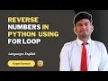 Program to Print 1 to 10 Natural Numbers in Reverse Order Using For Loop in Python CodeWithAngel