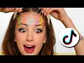 Download Lagu STRANGE WAYS to do your makeup ( that I found on TikTok 😬)