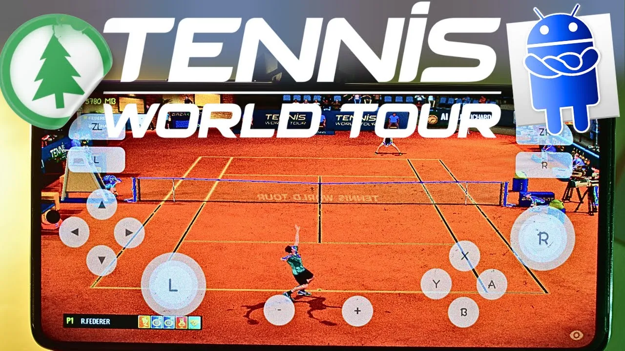 Tennis World Tour | Pine | Nintendo Switch -emulaattori Androidille