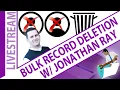 FileMaker Bulk Record Deletion with Jonathan Ray - Claris FileMaker Bulk Record Deletion Livestream