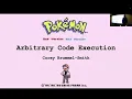 Pokemon Arbitrary Code Execution with 8F