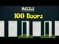 100 Doors Puzzle Hard Puzzle for Genius minds