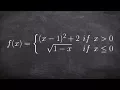 Learning to Graph a Piecewise Function With Transformations