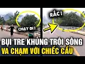 Download Lagu Bụi tre khủng BẬT GỐC trôi trên sông VA CHẠM với chiếc cầu phát ra tiếng kêu ỚN LẠNH | Tin 3 Phút