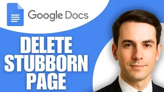 How to Delete a Page in Google Docs That Won t Delete