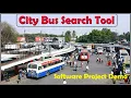 City Bus Search Tool Program VB net CSharp Java Android Python Project Idea and Demo VB120