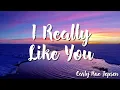 Lagu Carly Rae Jepsen - I Really Like You (Lyrics)