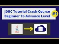 Learn JDBC tutorial In One Java Database Connectivity Tutorial Beginner to Advance Level