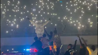 maccasio super entering and performance at the throne concerts 2021