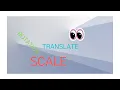 Unity 2d scripts rotate translate scale examples