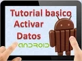 Tutorial Basico Android KitKat Parte 4 como activar datos en celular