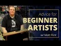 Advice for Beginner Convention Artists - w Matt Flint