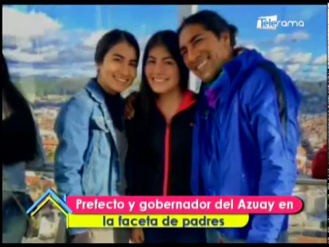 Prefecto y gobernador del Azuay en la faceta de padres