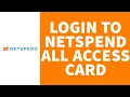 How to Login Netspend All Access Card Netspend All Access Card Login Signup Register 2022