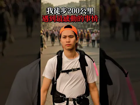我徒步200公里，遇到最感動的事情