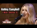 Ashley Campbell sings I Wish I Wanted To with Carl Jackson and Rhonda Vincent