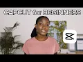 How To Edit s with Capcut for Beginners 2024 Basic Tips Tricks