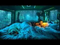 Fall Asleep Fast with Rain and Thunder Sounds in a Cozy Car 🌙 Relaxing Nature Sounds, White Noise