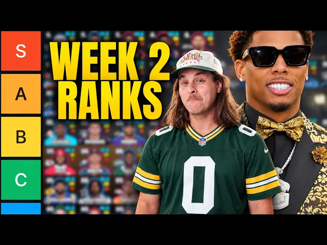 Week 2 Fantasy Football Rankings (Flex + QB) artwork