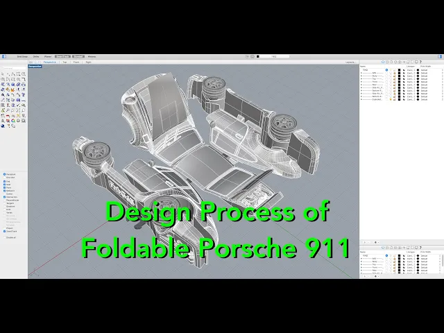 Foldable_Porsche911 video thumbnail