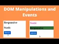 DOM Manipulations and Events CCBP JavaScript Coding Test 1 Question Answer Button onClick Events