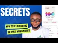How to Get Your Songs On Apple Music Top 100 Charts