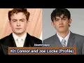 Kit Connor and Joe Locke Heartstopper Profile Name Birthplace Height Zodiac Sign