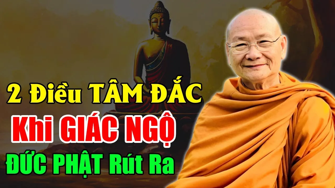 Outline Video 2 Điều CỐT LÕI TÂM ĐẮC NHẤT mà Khi Giác Ngộ Rồi PHẬT Mới Rút Ra | HT Viên Minh Giảng