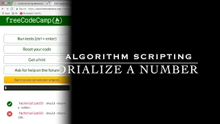 Basic Algorithm Scripting Factorialize a Number