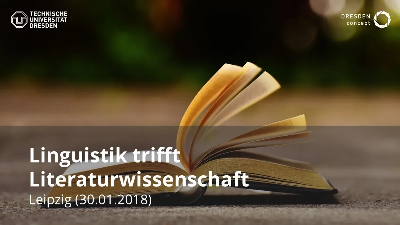 "Linguistik trifft Literaturwissenschaft: maschinelle Autorschaftsanalyse" (Leipzig, 30.01.2018)