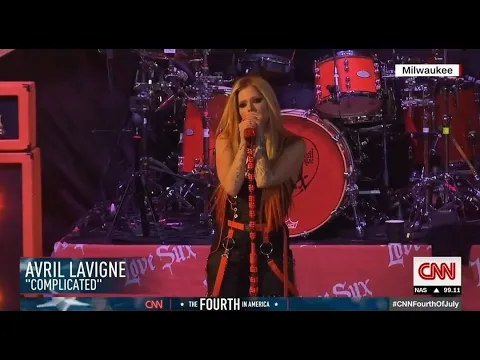Download MP3 Avril Lavigne Summerfest 2022 - Sk8er Boi, Complicated, Bite Me (The Fourth in America CNN)