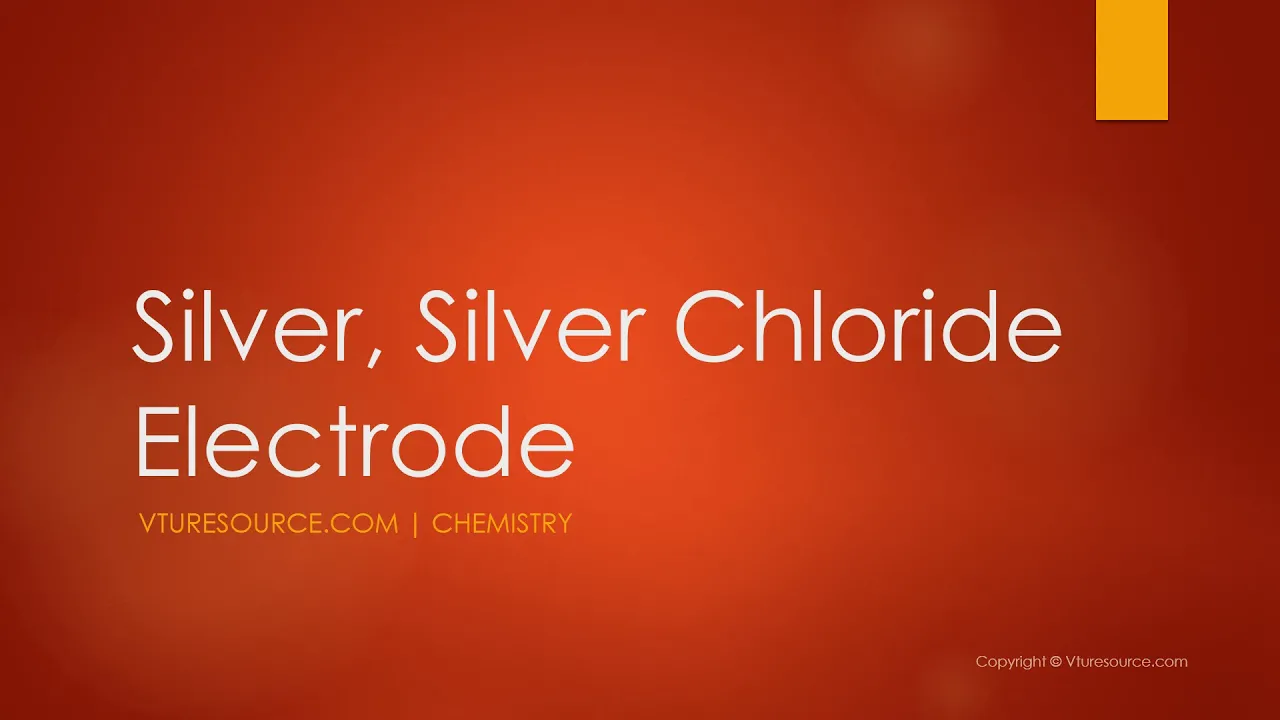 Silver Chloride Electrode