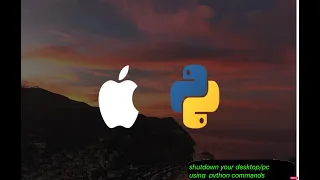 Shutdown your pc using python code python for beginners os module