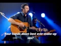 Blake Shelton Mine Would Be You with Lyrics