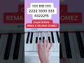 Calm Down - Rema \u0026 Selena Gomez (Piano Tutorial) #pianobeginner #calmdownpiano #calmdown