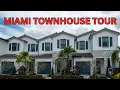 AFFORDABLE MIAMI NEW CONSTRUCTION TOWNHOUSE HOUSE TOUR SIENA RESERVE LENNAR Miami Real Estate