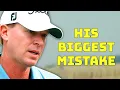 How Steve Stricker s Golf Career Got RUINED By This