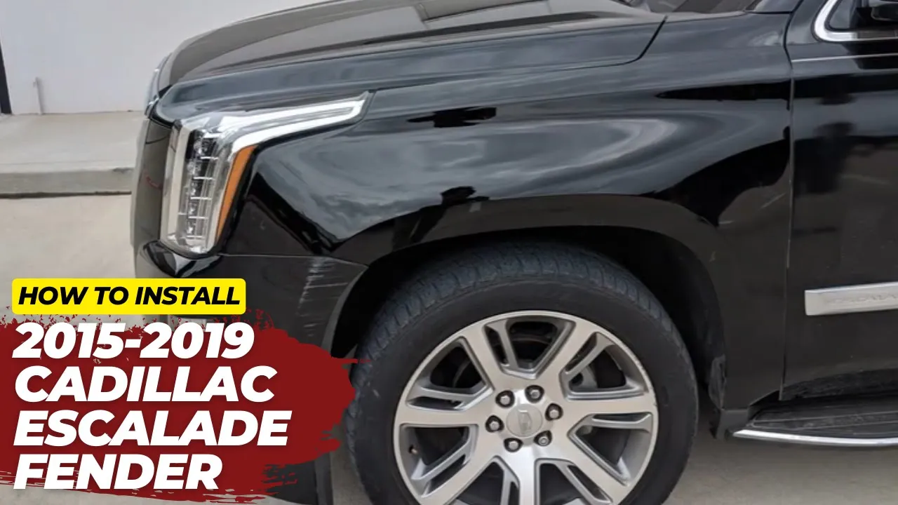 2015-2020 Cadillac Escalade : Fender Painted (OEM)