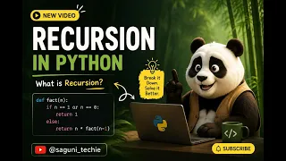 Recursion in Python Explained Simply Understand Recursive Functions saguni - techie