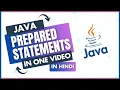Prepared Statements in JDBC - Complete Tutorial in One