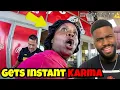 Ratchet Black Woman Threatens To BEAT The WRONG Bartenders A