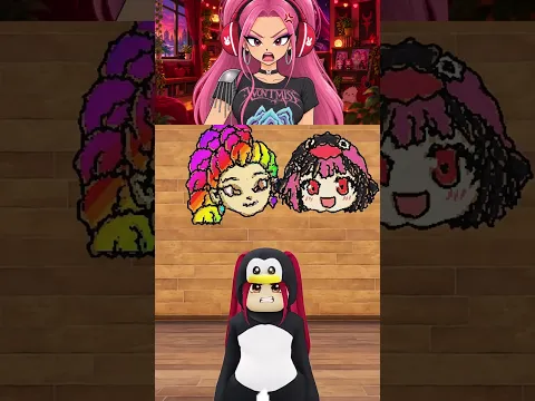 De que color tienen el cabello estos personajes?